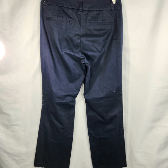 Dockers Navy Two Pocket Straight Leg Pants Size 4M - Picture 3 of 8